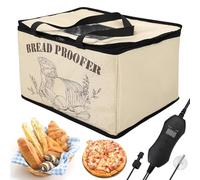 Scatola Lievitazione Impasto 30L con Riscaldamento, Temperatura e Timer Regolabili per Pane, Pizza, Yogurt - Pieghevole per Casa