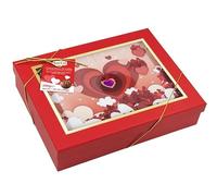 Scatola Love Box 3D con Cioccolatini al Latte e Ripieno di Crema alle Nocciole e Cereali per sorini 200g