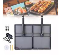 Scatola Luminosa A LED con Cornice A Scatto Sottile, Tabellone per Menu Retroilluminato A LED per Ristoranti,Tabellone Pubblicitario da Parete per Bar Telescopicbracket-50*100cm/19.7*39.4in