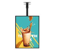 Scatola luminosa a LED con cornice sottile, per tabellone del menu Display fast food per negozi Cartellone pubblicitario a parete montabile rapidamente, Insegna per ristorante per negozi di ristoranti