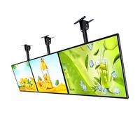 Scatola Luminosa A LED Ultra Sottile Con Cornice Scatto Scheda Elettronica For Menu Lega Alluminio Fissata Al Muro Segnaletica Digitale Indipendente For Ristorante Caffetteria(50x100cm/19.69x39.37in)