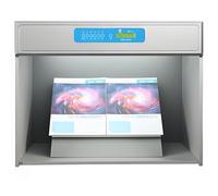 scatola luminosa per la corrispondenza dei colori con pannello di controllo dati,4/5/6sorgenti luminose per la valutazione visiva della solidità del colore e del controllo qualità Sixlightsources-220V