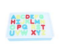 Scatola Luminosa per L'istruzione Precoce, 26 Lettere di Capitale 10 Numeri Tavolo da Luce di Apprendimento per Bambini, Giocattolo Sensoriale per Bambini con Scatola Luminosa