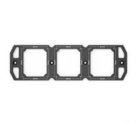 Scatola metallica modello 86 tipo con lega di alluminio per aperture prese interruttori con quattro fori di posizionamento per precisione (62 x 72 mm)