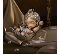 Scatola misteriosa di statuine da collezione della serie "Feast Begins" di POP MART SKULLPANDA (12 normali + 1 nascosta), tema dark fairy tale, elementi di stoviglie preziosi, scultura dettagliata, es