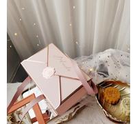 Scatola multifunzione in pelle per dolcetti, ideale per Capodanno, feste di compleanno e decorazioni per matrimoni (rosa S)