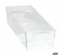 Scatola Multiuso Componibile Trasparente 22,5 x 8 x 5,3 cm [24 Unità]