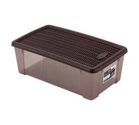 SCATOLA MULTIUSO 'ELEGANCE BOX' XL cm 39 x 29 x h 17 moka/moka