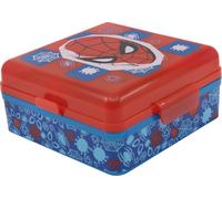 Scatola multiuso quadrata per merenda Spiderman