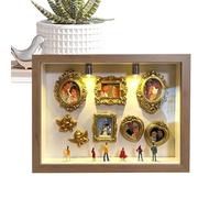 Scatola Museo Silhouette Decorazioni - Casa Fatte A Mano Kit Espositore Per
