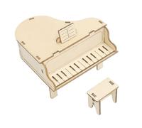 Scatola Musicale A Piano,Kit DIY Per Modello Con Set Di Materiali Giocattolo,Kit Educativo E Scientifico Per Scatola Musicale | Per Bambini 7-14 Anni, Ragazzi, Ragazze, Famiglia, Scuola, Compleanno, N