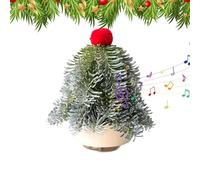 Scatola musicale in corda con disegno albero di Natale | Decorazione figura - Decorazione della scatola musicale dell'albero di Natale | per figlia figlio bambini mamma papà nipote bambini sorella
