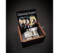 Scatola musicale in legno Abba - Dancing Queen - Personalizzabile