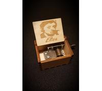 Scatola musicale in legno Serge Gainsbourg Elisa - Personalizzabile