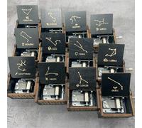 Scatola musicale intagliata con costellazioni nera, regalo creativo per amici, arredamento per la casa di città celeste Ariete,Toro,Gemelli,Cancro,Leone,Vergine,Libra,Scorpione,Sagittario,Capricorno,A