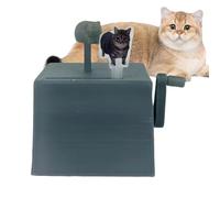 Scatola musicale per gatti - Scatola musicale girevole per gatti | Giocattolo rotante interattivo con musica come accessorio per animali domestici per gatti piccoli, e grandi dimensioni