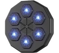 Scatola musicale smart da parete, bersaglio per allenamento, attrezzatura per allenamento di boxe, divertente gioco per combattimento o allenamento, per kickboxing, karate, casa, palestra (dimensione:
