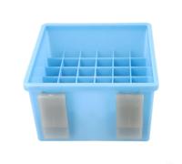 Scatola organizer a 36 scomparti per esche da pesca, tra cui maschere di calamari, esche per polpo Egi e gamberetti in legno, foro per perdite e funzione luminosa per pesca notturna