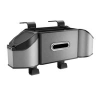 Scatola Organizer Auto per Sedile Posteriore per BMW 4 Serise Gran Coupé F36 2014-2023, Contenitore Multifunzionale con Supporto Bicchieri e Tasche Sistema,Grey