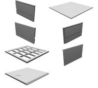 Scatola Organizer Boccette Profumo per Collezione Nimere Stampata 3D