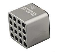 Scatola organizer con 16 fori per saldatore con nucleo riscaldante e classificazione multigrid per punte e accessori C115 C210 C245 T12