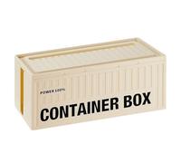 Scatola organizer con cavo, grande contenitore portatile, forma rettangolare, unità da scrivania a dissipazione del calore, copertura leggera per cavi TV, computer, elettronica, gestione casa e