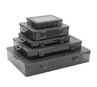 Scatola organizer in plastica con divisori staccabili per piccole viti hardware pezzi pezzi componenti elettronici gioielli e oggetti artigianali (E)