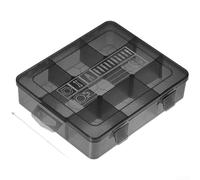 Scatola organizer in plastica con divisori staccabili per piccole viti hardware pezzi pezzi componenti elettronici gioielli e oggetti artigianali (A)