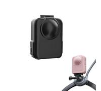 Scatola organizer in plastica per Osmo 360, custodia protettiva con protezione per lo schermo e cuscinetto morbido, apertura nella parte inferiore adatta per montaggio su staffa, Nero , Anti-caduta