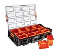 84-268 Contenitore: collettivo con scatole nero-arancio 575x330x135mm NEO TOOLS