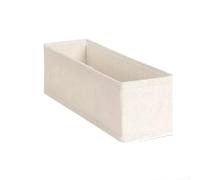 Scatola organizer per cassetti, per magliette, jeans, biancheria intima, pantaloni, ottimizza lo spazio negli armadi e negli scomparti della cassettiera (bianco)