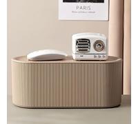 Scatola organizer per cavi, 31 x 13,5 x 12,5 cm, da scatola a router WiFi, grandi scatole per la gestione dei cavi, organizer per cavi sotto la scrivania, per nascondere ciabatte elettriche