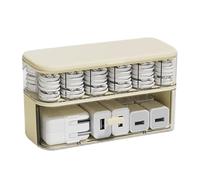 Scatola organizer per cavi, organizer per cavi | Scatola di gestione dei cavi, valigetta per la gestione dei cavi di ricarica. Hub USB per auricolari