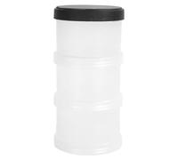 Scatola organizer per latte in polvere a tre strati, contenitori multiuso per latte in polvere, custodia per snack, caramelle e frutta, per viaggi e uso domestico