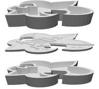 Scatola Organizer per Logo Scout BSA Spille Graffette Storage Stampato 3D