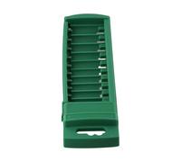 Scatola organizer per prese da /4", 3/8" e /2", supporto per guida in plastica ABS con slot dedicati, contenitore per attrezzi impilabile per meccanici e (corto 6,35 mm)