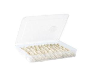 Scatola organizer per ravioli, contenitore multistrato per conservare gli alimenti, vassoio per conservare la freschezza della casa, grande capacità, per uso alimentare, con coperchio
