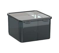 Scatola organizer per utensili ad alta resistenza con scomparti migliorati, ideale per uso industriale e progetti fai da te, vassoio organizer per componenti hardware efficienti