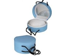 Scatola Orologi Lotto 40 Pezzo Cofanetto Gioielli Specchio per 1 Ecc. Azzurro