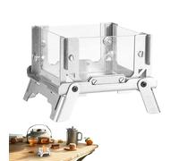 Scatola per affumicatura in acciaio inox - Stufa a legna - Ciotola decorativa accessorio per la casa profumata per esterni, campeggio, yoga, meditazione