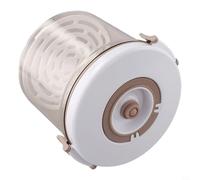 Scatola per alimenti sigillata sottovuoto progettata per una lunga freschezza e protezione a prova di perdite, con coperchio facile da usare con pulsante per una facile manipolazione (rotonda 1,05 L)