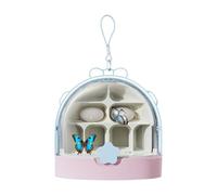 Scatola per allevamento di bachi da seta, trasparente, traspirante, per rettili, per bambini, aule e adolescenti, per bambini e ragazze, progetti scientifici, visite alla natura