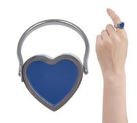 Scatola Per Anelli Con Scomparto Segreto - Scatola Portaoggetti Vintage A Cuore Per Gioielli | Porta Rossetto Multifunzionale E Nascosta | Regalo Da Viaggio Portatile Per La Festa Di