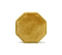 Scatola per anello Scatola portagioie ottagonale con tre scomparti, custodia for doppio anello, espositore for fedi nuziali for donna, orecchini Porta fedi(Color 03,Double ring box)
