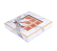 Scatola per avvolgere il cioccolato Contenitore per cioccolato creativo Scatola