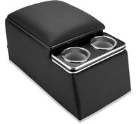 Scatola per braccioli per auto Bracciolo universale per auto per camion con portabicchieri e imbottito per uso aziendale