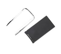 Scatola per bracciolo Adatto per Buick Lacrosse, copri bracciolo centrale per auto, portabicchieri, striscia di rivestimento, anello di rifinitura. Braccioli per(Set Black Sliver)