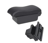 Scatola per bracciolo auto Per Skoda Per Octavia Per Yeti Mk2 Per A5 2005-2012 Bracciolo Box Auto Dettagli Interni Dedicato Braccioli per Auto(C Black white NoUSB)