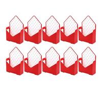 Scatola Per Buste Per Bouquet - Piccola Busta Pieghevole Di 2 Dimensioni, Scatola Per Buste Per Fiori Di San In Carta Impermeabile Da 10 Pezzi | Per Confezionare, Organizzare Matrimoni Per L