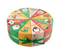 Scatola per calendario 'Avvento vuota | Scatola per conto alla rovescia personalizzabile da 12 pezzi | Confezione regalo per vacanze ricaricabile | Per adolescenti, ragazze, ragazzi, feste, Natale